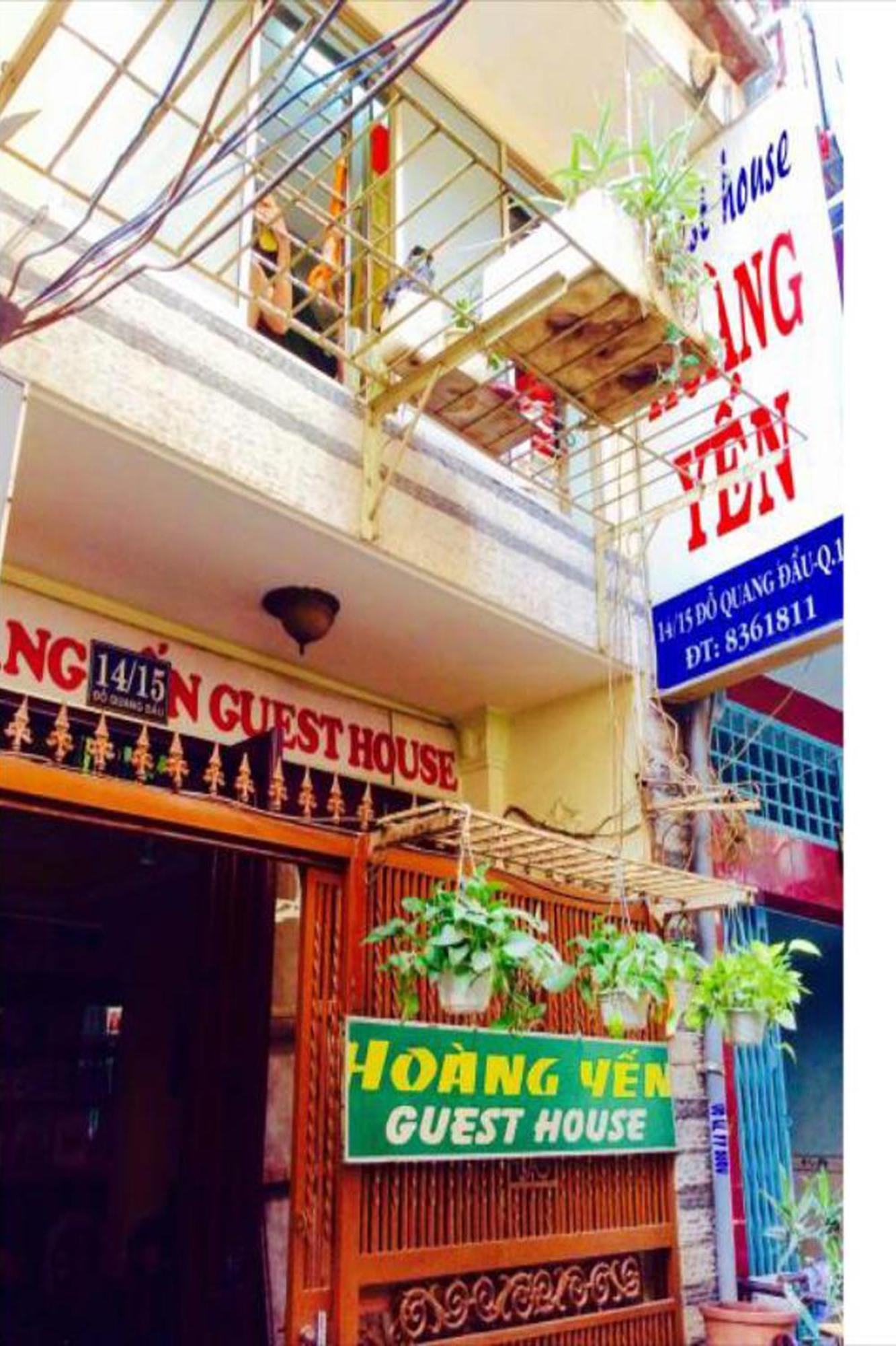Hoang Yen Guesthouse Bandar Ho Chi Minh Luaran gambar